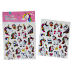 Наліпки дитячі ООПТ 24,5*16,5см Happy and Love Єдинороги CYC-033