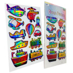 Наліпки дитячі ООПТ 28,5*15,3см Deco Транспорт WX-DH-11056