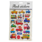 Наліпки дитячі ООПТ 28*16см 3D Транспорт Y-X007