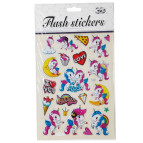 Наліпки дитячі ООПТ 28*16см 3D Єдинороги Y-X004