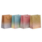 Пакет подарунковий паперовий 30*41*12см ООПТ Зірки Q-894-L