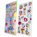 Наліпки дитячі ООПТ 25*9см Deco Солодощi XL-XJ-012