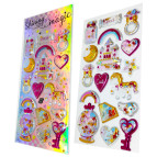 Наліпки дитячі ООПТ 25*9см Deco Мікс XL-XJ-006