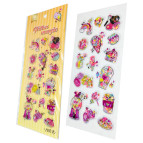 Наліпки дитячі ООПТ 24*10см Морозиво та коктейлі 11086