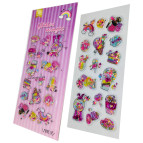 Наліпки дитячі ООПТ 24*10см Смаколики 11077