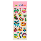 Наліпки дитячі ООПТ 28*10см MocMoc Сови SD-C012