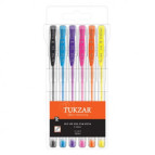 Гелеві ручки TUKZAR набір 6шт Нєон Tz-142-6