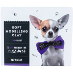 Пластилін восковий Kite набір 10кол по 20гр Dogs K22-084