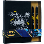 Набір подарунковий KITE мод 499 DC Comics блокнот+ 2 ручки DC21-499