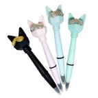 Кулькова ручка з насадкою Super Cat Josef Otten асорті, пише синім №9664