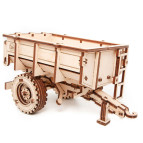 Модель 3D дерев'янна сборна механічна EVA Eco-Wood-Art TRAILER FOR TRACTOR BELARUS-82 001225