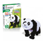 Конструктор Умняшка SenYan Toys м'який Панда 70 дет. SY1010
