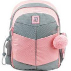 Рюкзак (ранець) м'який KITE мод 771 Gray & Pink K22-771S-2