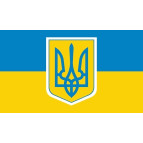 Прапор України 14см*21см ткань MT9000/1015-1421