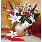 Алмазна мозаїка по номерам на дереві 40*50см Diamond painting QA203984