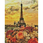 Алмазна мозаїка по номерам на дереві 40*50см Diamond painting QA204109