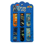 Закладки для книг магнітні ООПТ 6шт. Explore space 13104