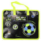 Папка-портфель А4 Kidis пластик на блискавці FC 13092 Football club