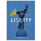 Зошит А4 Axent 96арк Liberty кліт. 8422-551-A