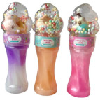 Іграшка антістрес Слайм (Лізун) №1812-4 у баночці 19/14*5см, зі Смаколиками