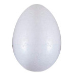 Заготовка для декорування пенопласт Яйце 150мм ! ПОШТУЧНО 1/4 ! Rosa 279800717