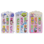 Закладки для книг магнітні ЛИДЕР 6шт. Єдиноріг асорті 2019-2