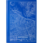 Зошит А4 Axent 96арк Maps Amsterdam кліт. 8422-507-A