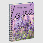 Зошит спіраль А5 80арк YES Today i have 681839