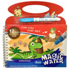 Книжка-розмальовка 14*20см ЛИДЕР 4арк водяна розмальовка з маркером №211-1/BH3-05