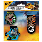 Закладки для книг магнітні YES Jurassic World 3шт. 707737