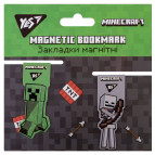 Закладки для книг магнітні YES Minecraft 2шт. 707828