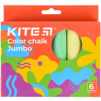 Крейда кол. 6шт. Kite Jumbo Fantasy K22-073-2
