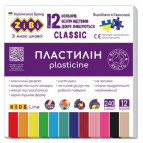 Пластилін 12кол. ZiBi 240г Classic ZB.6233