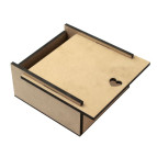 Заготовка для декорування Rosa Talent Коробка з кришкою 14х14см 280541