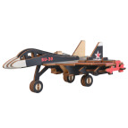 Модель 3D дерев'янна сборна WoodCraft XA-G037H Винищувач-2 17,5*14,3*6,6см