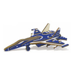 Модель 3D дерев'янна сборна WoodCraft XA-G038H Винищувач-3 18*13,6*5,7см