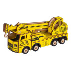 Модель 3D дерев'янна сборна WoodCraft HB09 Підємний кран 18,8*5,2*8см