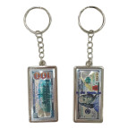 Брелок Метал 100 доларів 5,5см №476-2