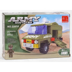 Конструктор Ausini Військовий джип, 117ел. 22410