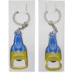 Брелок Метал Ukraine Козак 9см відкривашка №505-15