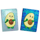 Блокнот з Сквіш Авокадо А6 80арк, асорті 6058/6060