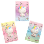 Блокнот з Сквіш Єдиноріг А5 80арк, асорті 4220-1