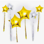 Повітряна кулька фольга Зірка Camis 45см набір 2шт 9036-21