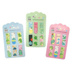 Закладки для книг магнітні ЛИДЕР 6шт Динозаврик в асортименті 2019-3