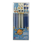 Гелева ручка Пиши-стирай Aodemei Космос пише синім GP-34233