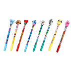 Кулькова ручка з насадкою BT21 асорті, пише синім №004-ВТ