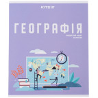Зошит шкільний А5+ 48арк Kite предметний кл. Urban Географія K23-240-29