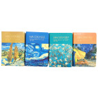 Блокнот 13*19см 112арк ЛИДЕР 9502-14 Van Gogh з магнітним клапаном