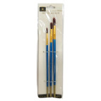 Набір пензлів 3шт. ARTIST Brushes синтетика (№4,8,12) 21203-2 (круглі)