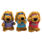 Іграшка Собака музична, спорт h-28см асорті №449